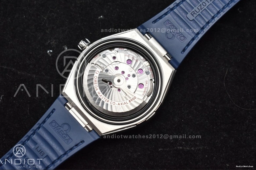 VSF A8900 Edition Clone Best Breathable on 546 Super Constellation Blue Strap Blue Ceramic Blue SS Dial Gummy 1:1 0912